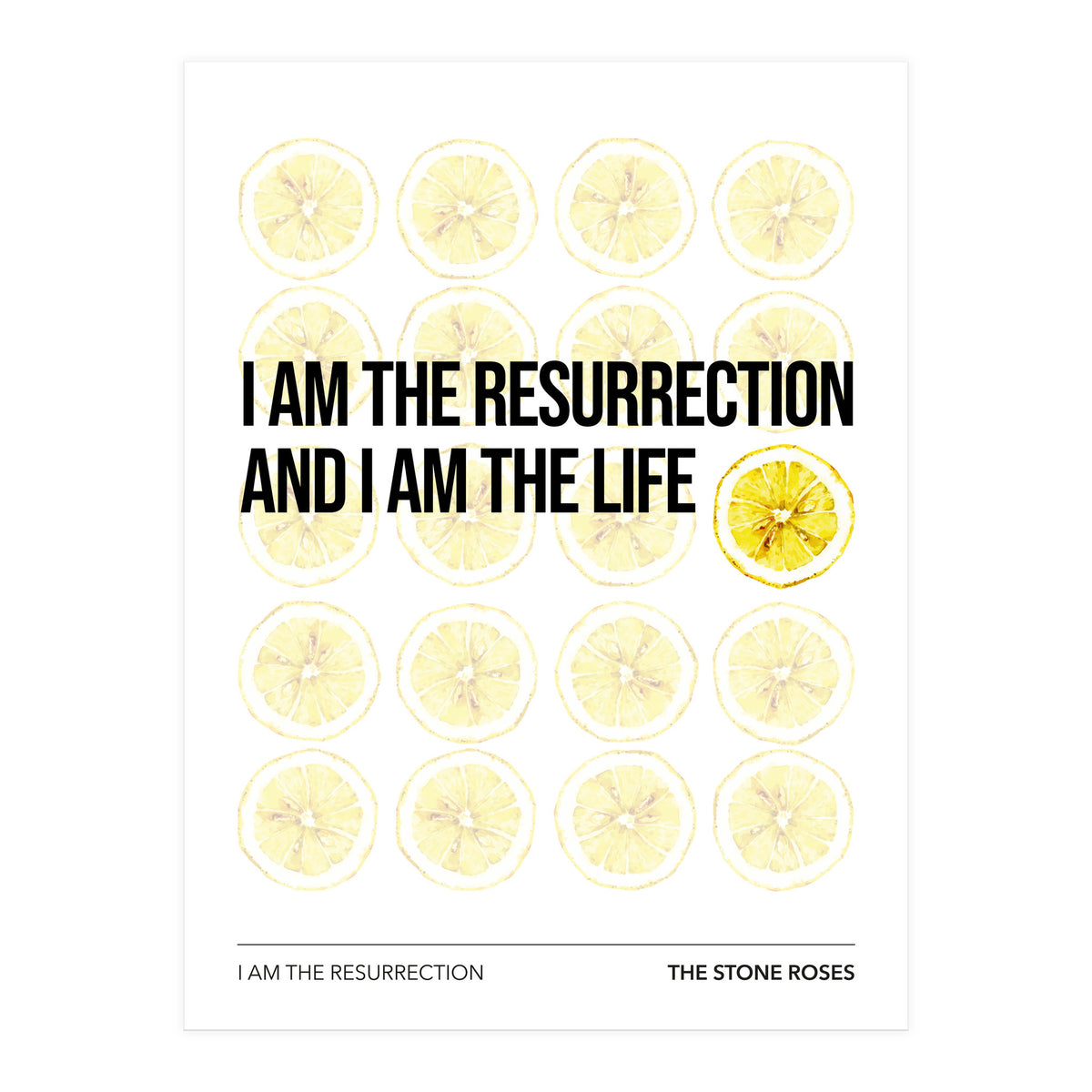 The Stone Roses - I Am The Resurrection (Print Only)
