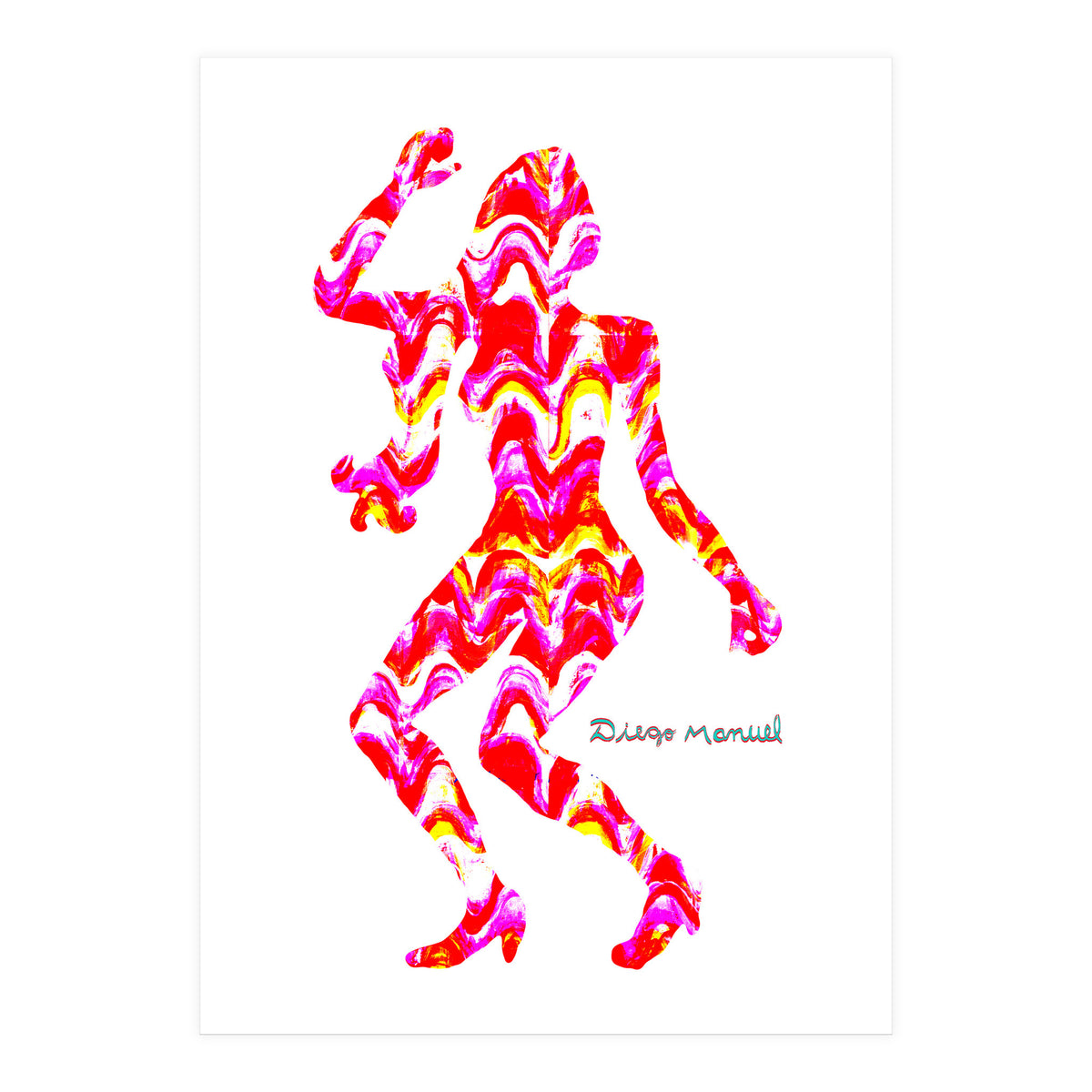 Dance Girl B 16  (Print Only)