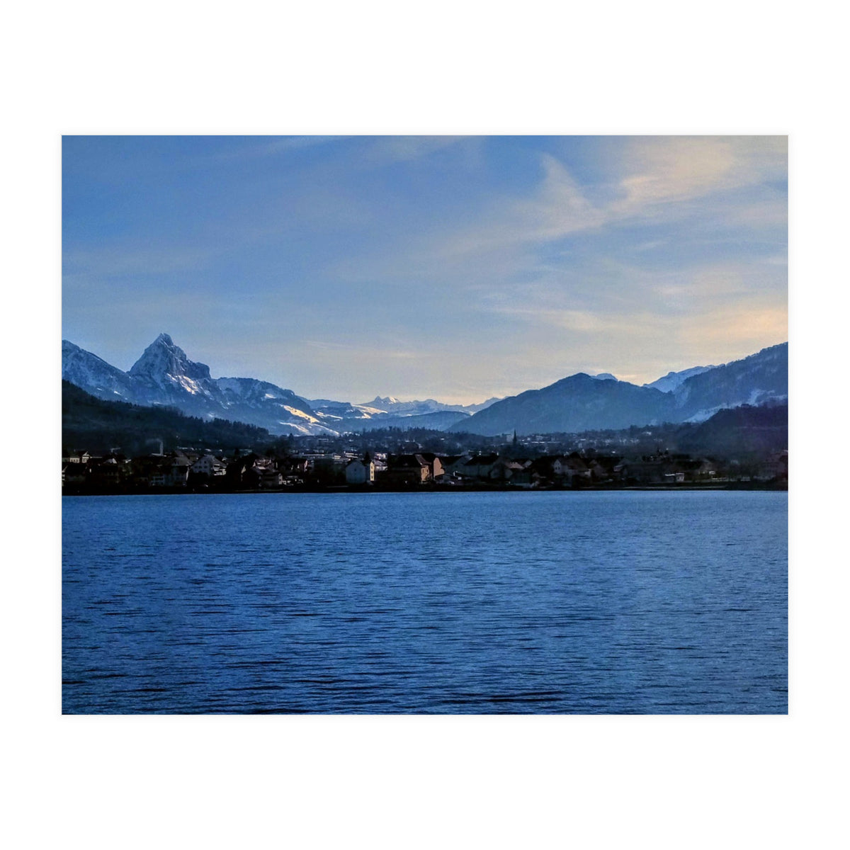 Lake in the Alps (Print Only)