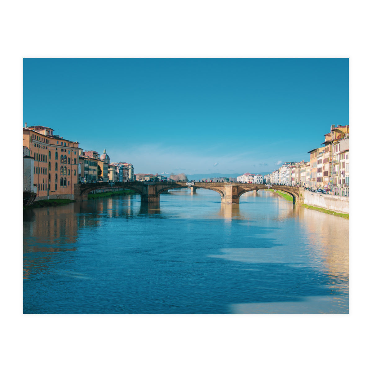 Florence and the river Arno (Print Only)