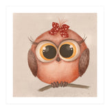 Woodland Nursery - Baby Owl Illustration (Print Only) thumbnail