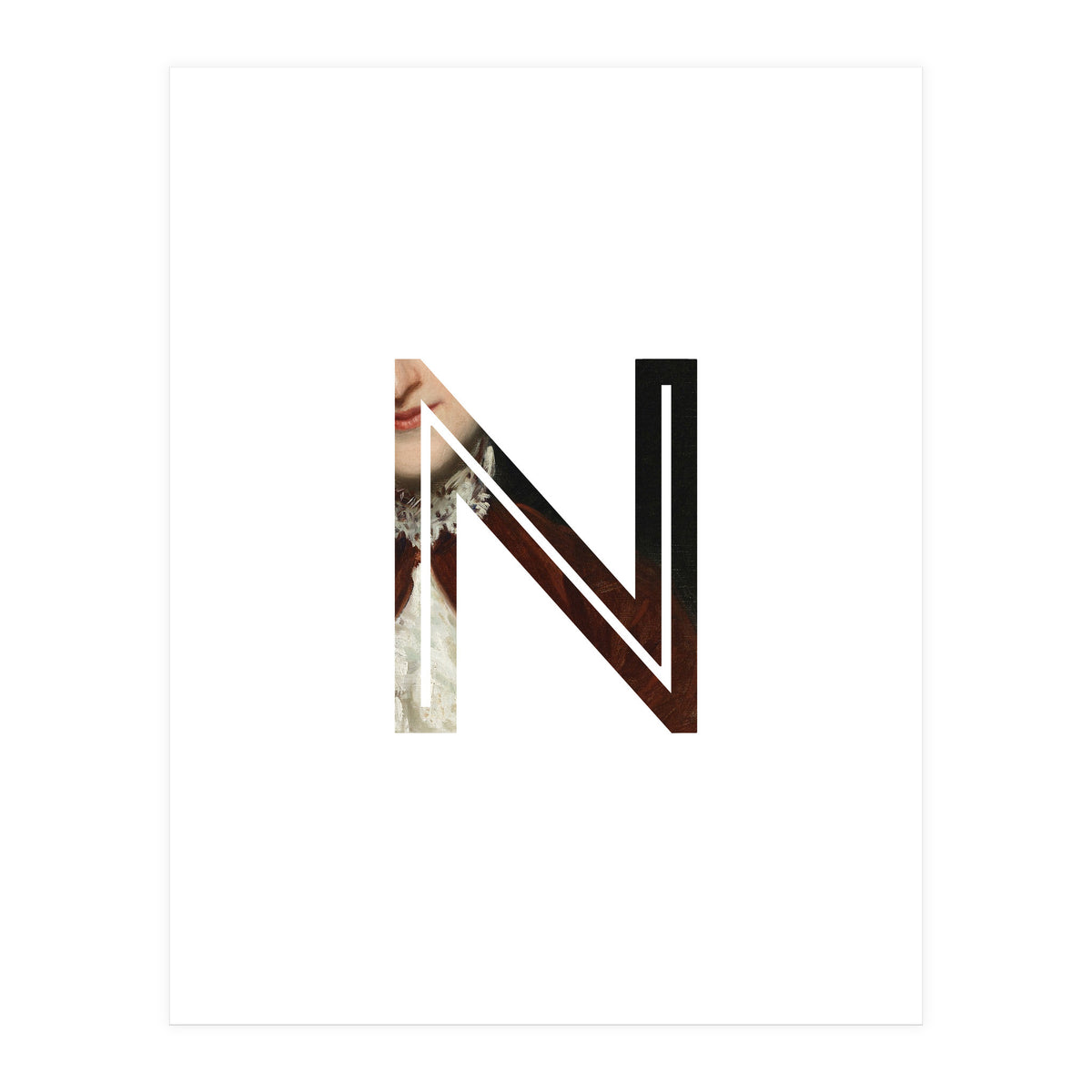 Letter N - (Impress) (Print Only)