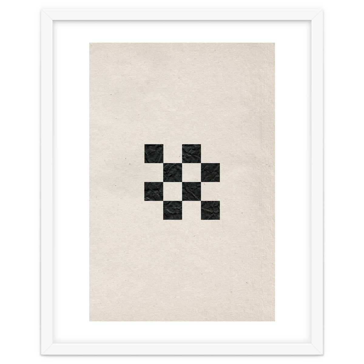 Monochrome chess board