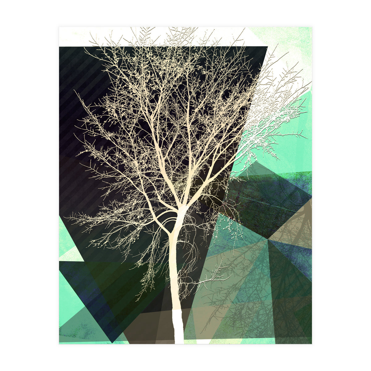 LONELY TREE I Portrait (Print Only)