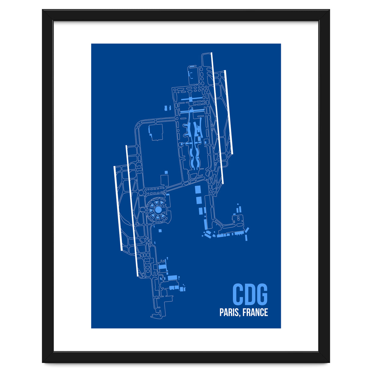 Paris CDG Airport Layout