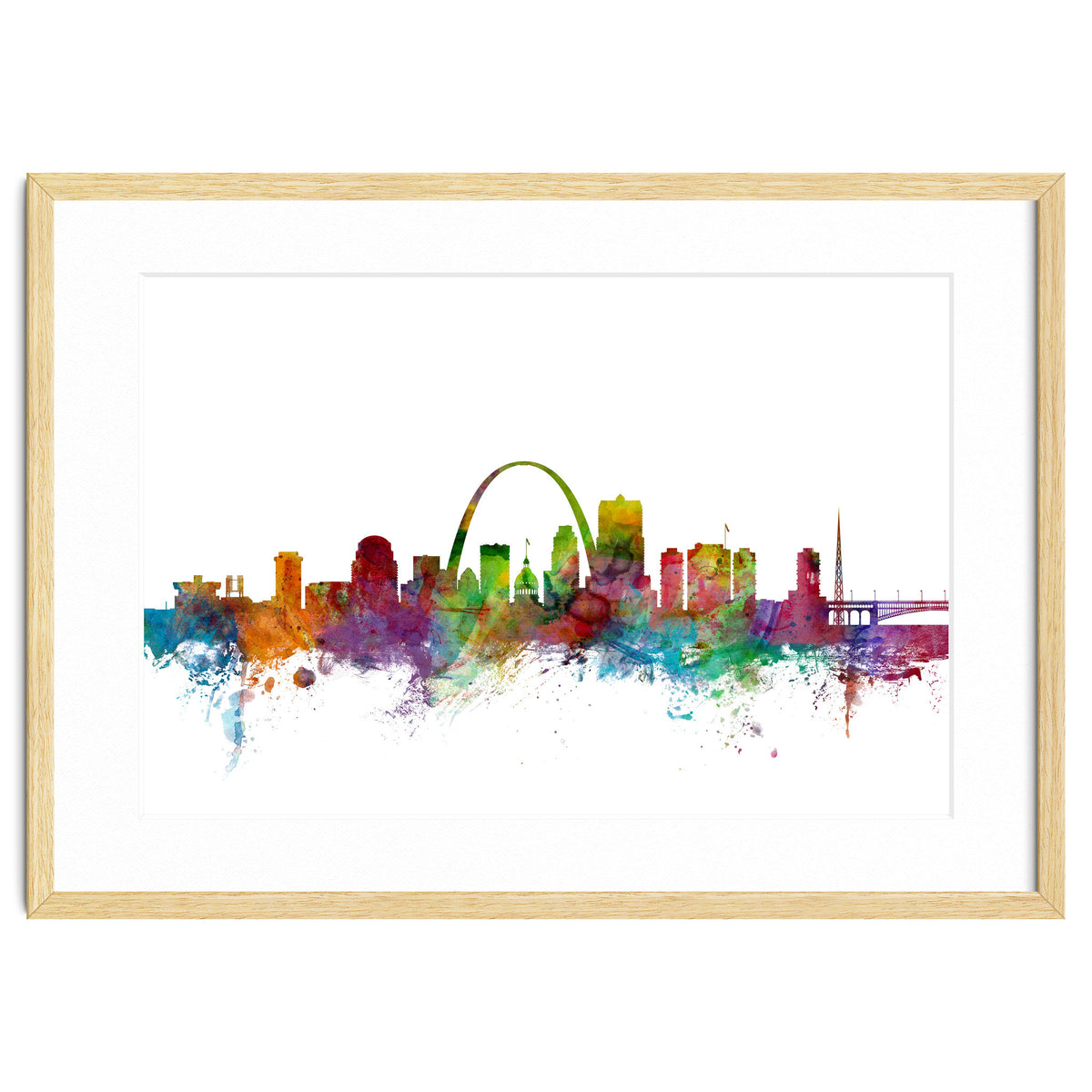 St Louis Missouri Skyline