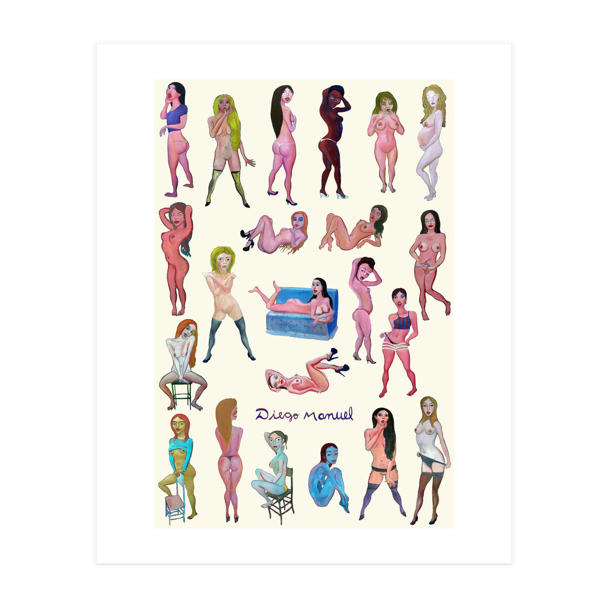 Chicas 1 (Print Only)