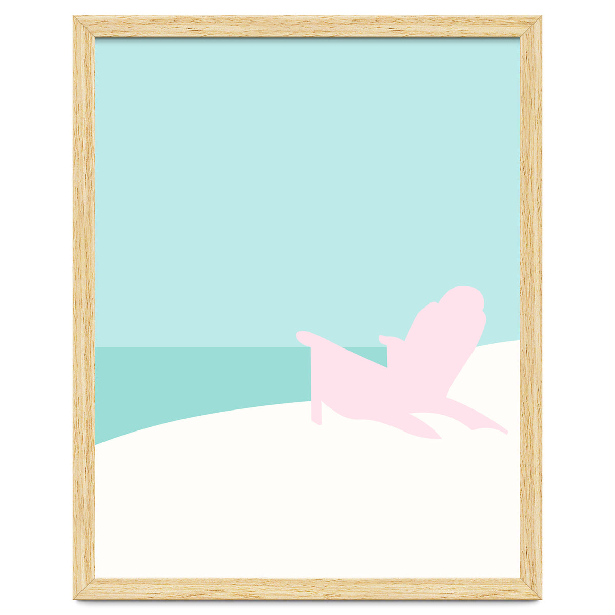 Minimal Beach Chair - Turquoise Coast