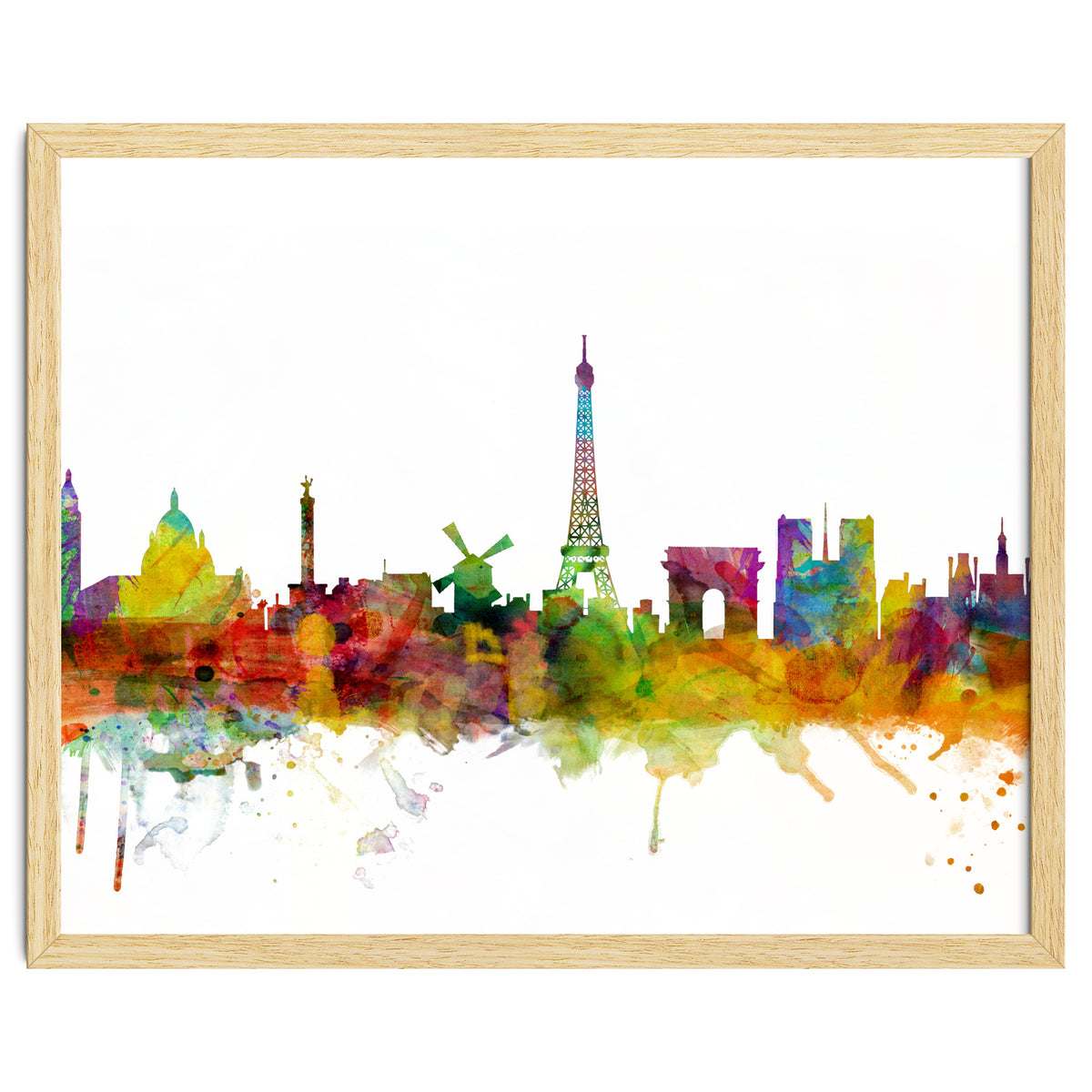 Paris France Skyline