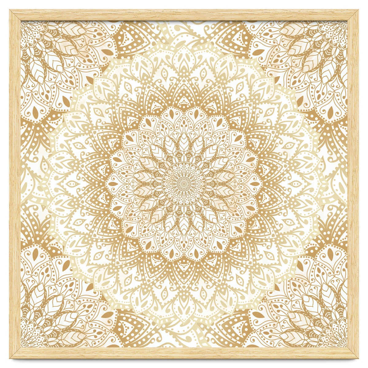 Mandalas For May Gold