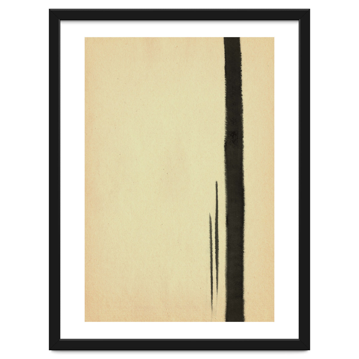 Minimalist black stripe