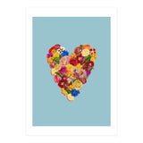 Heart Floral (Print Only) thumbnail
