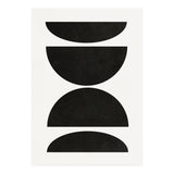 ABSTRACT AND GEOMETRIC SHAPES 03BW (Print Only) thumbnail