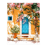 Oh The Places You Will Go, Spanish Bougainvillea Villa (Print Only) thumbnail