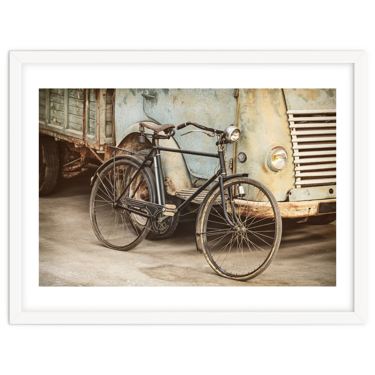 The Bicycle in the old Factory