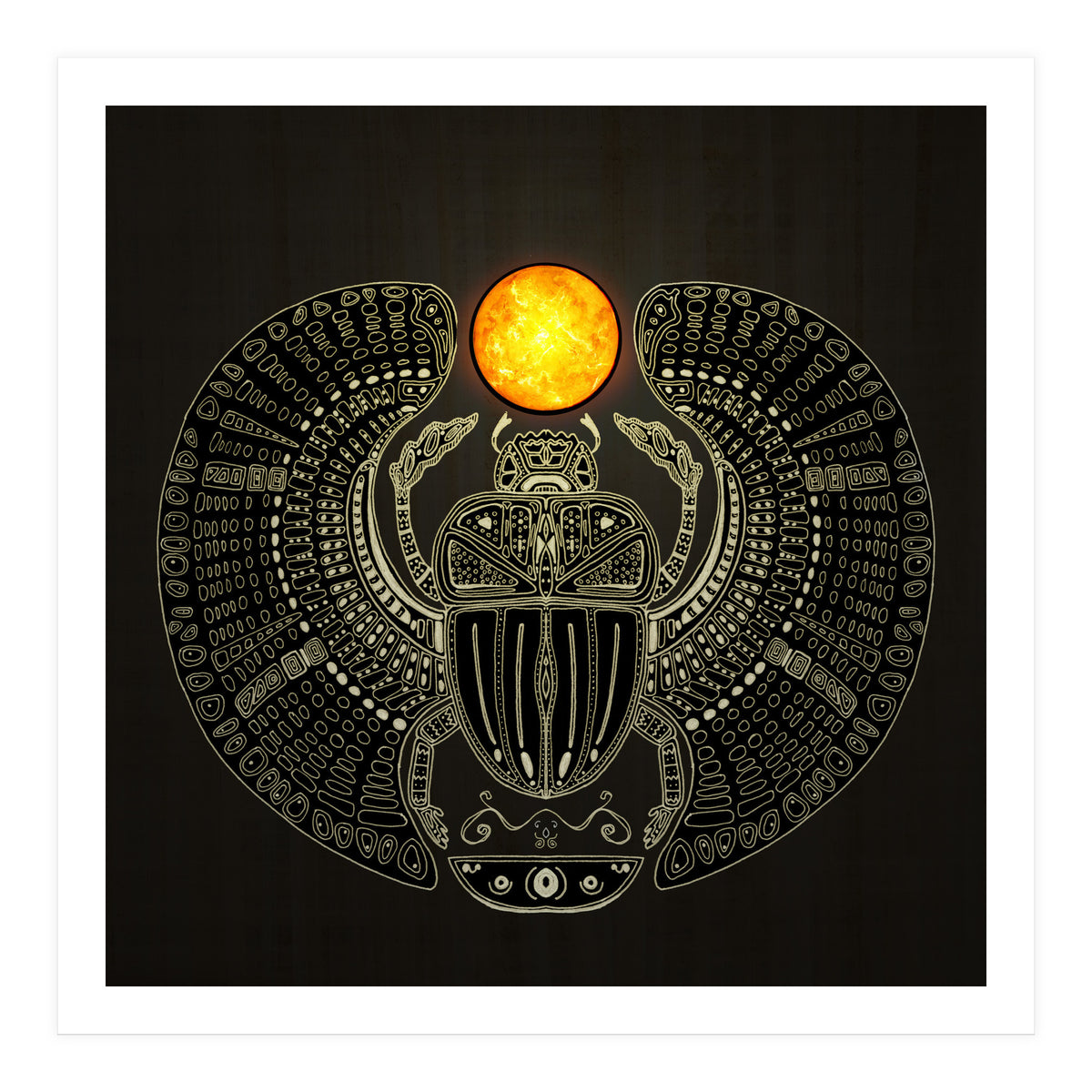 Sacred Scarab (Print Only)