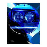 Emoji & Cars blue (Print Only) thumbnail