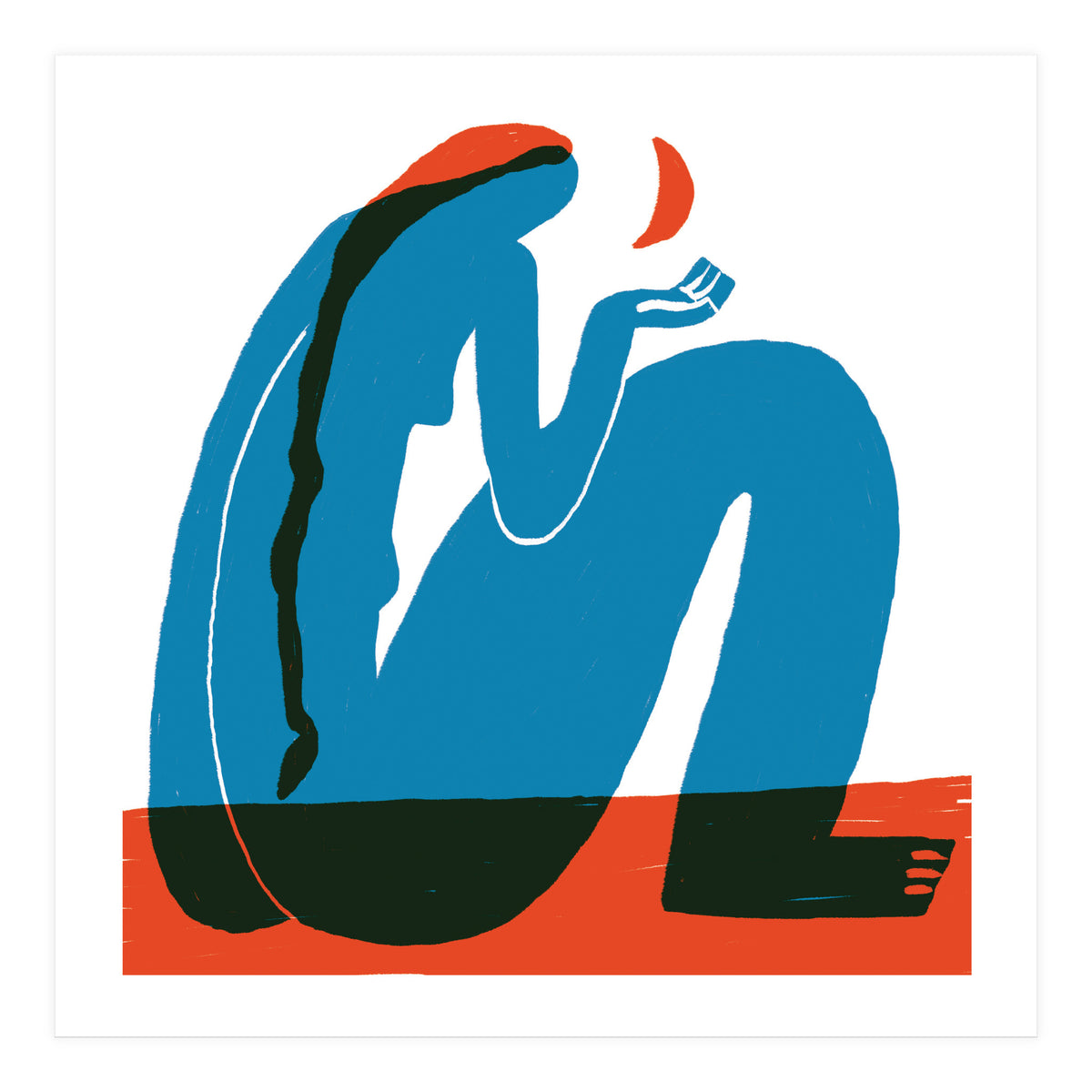 Hey Moon (Print Only)