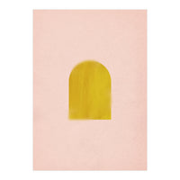 Pink and mustard arch (Print Only)