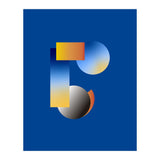 Human face | abstract modern (Print Only) thumbnail