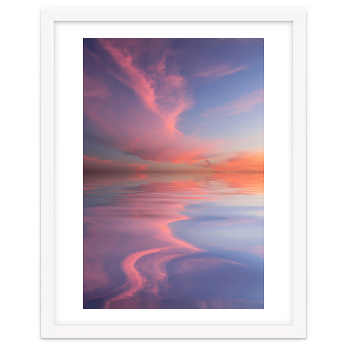 Pink and Blue Sunset