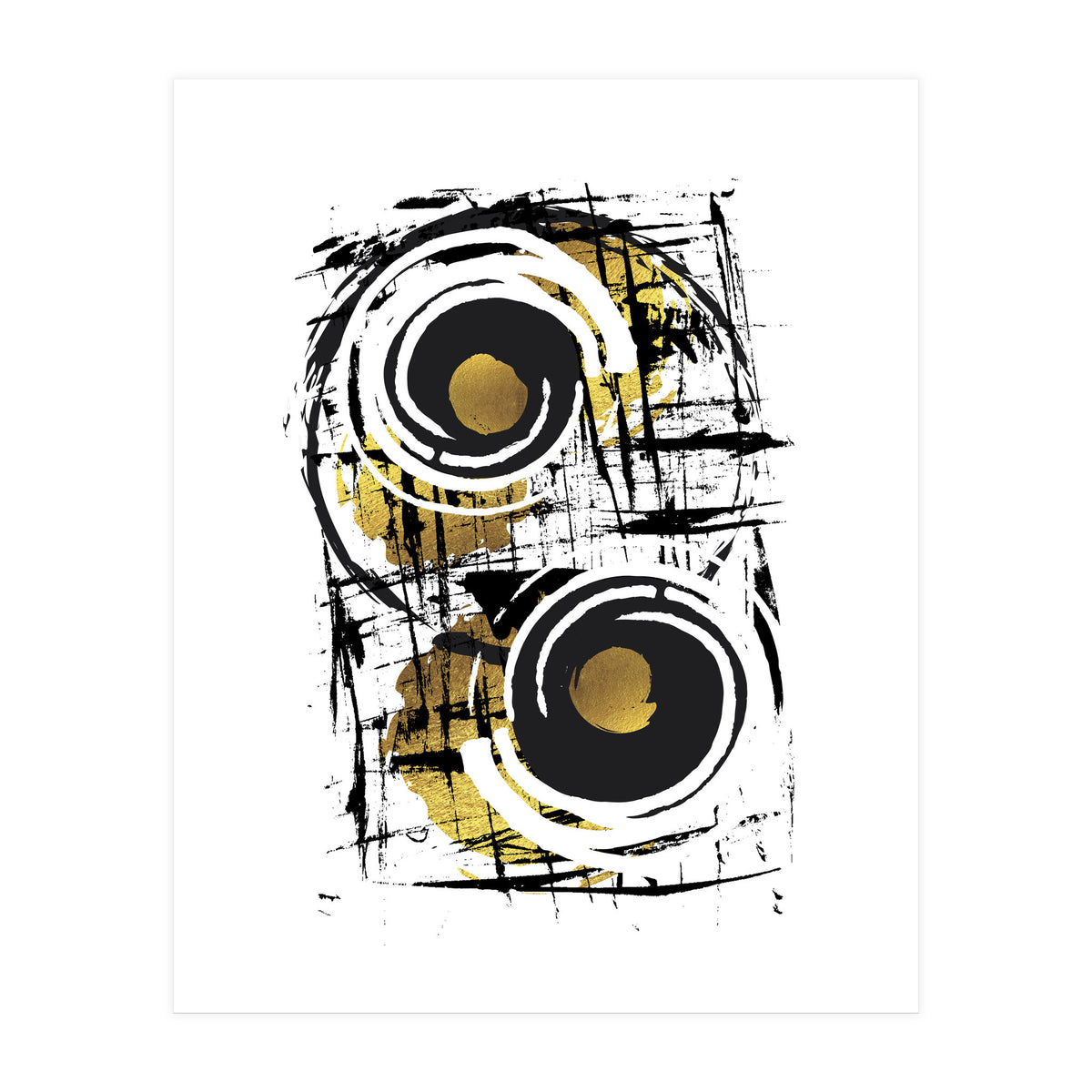 ABSTRACT ART Hypnotizing (Print Only)