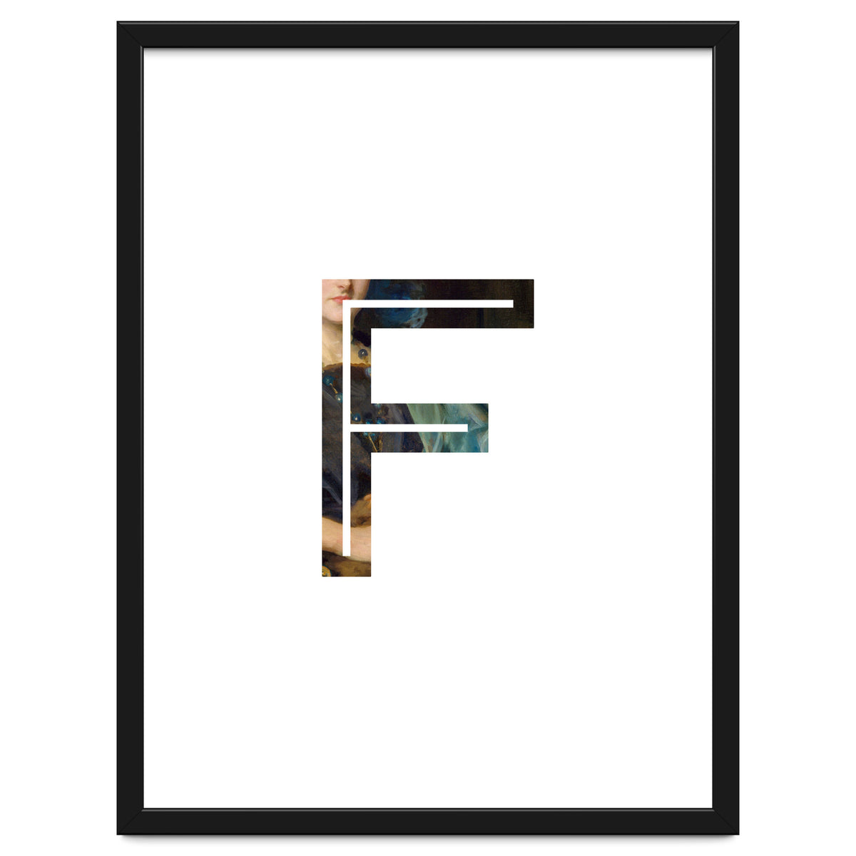 Letter F - (Impress)