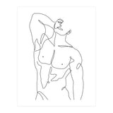 Naked male b (Print Only) thumbnail