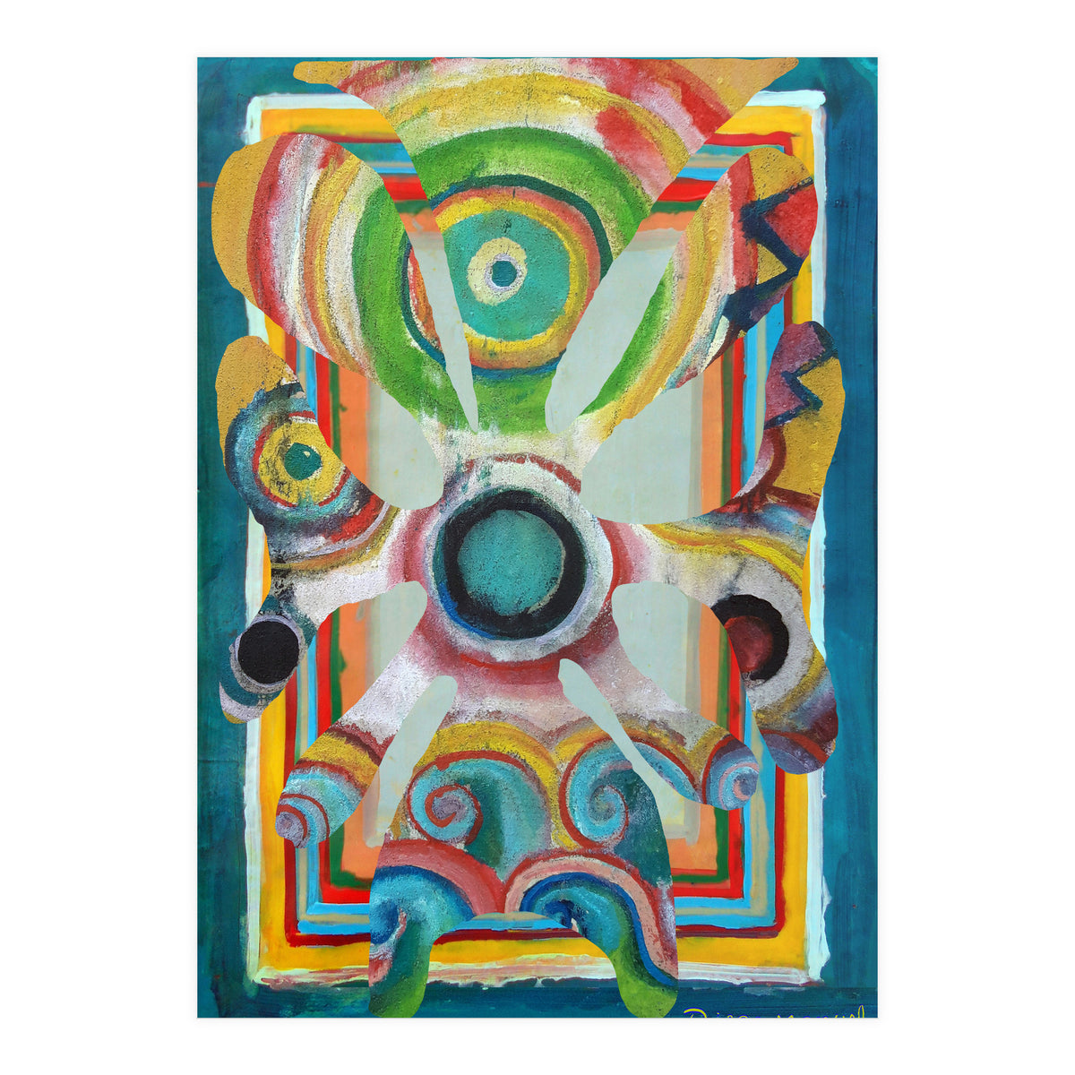 Pop Abstract 2023 Tapiz 9 (Print Only)