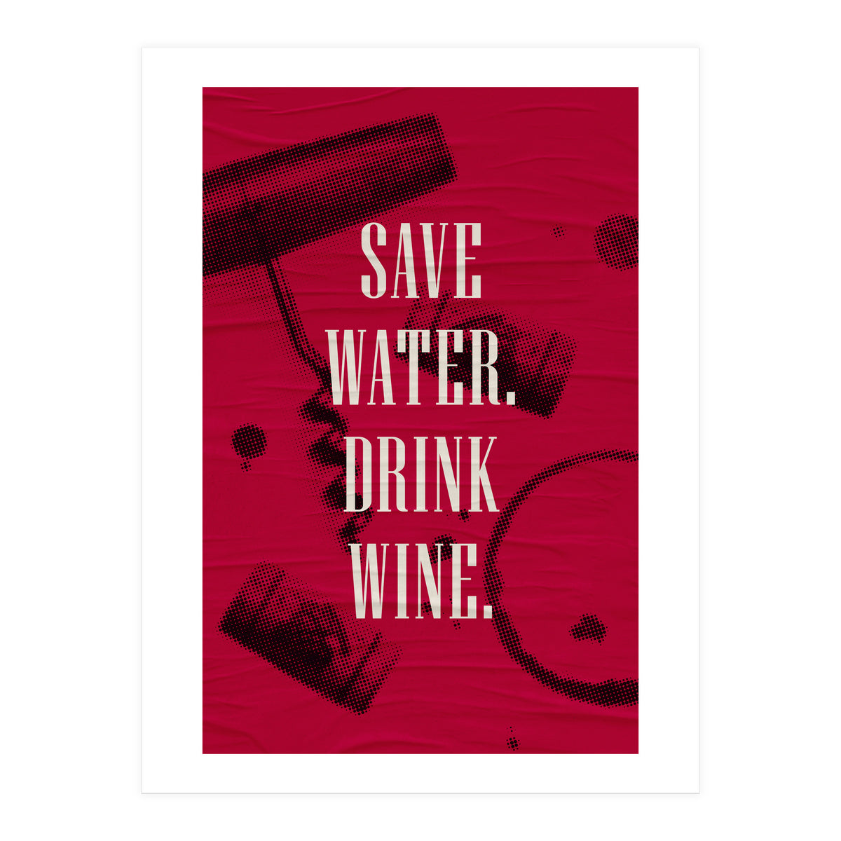 Adulting Save Water2 (Print Only)