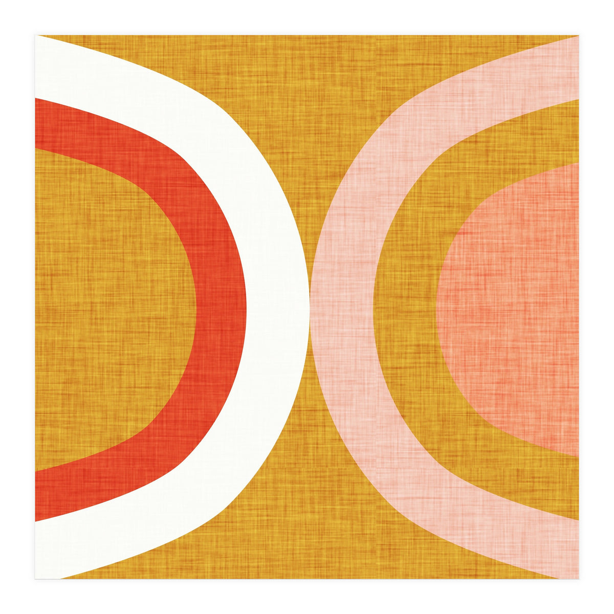 New Mid Mod Mustard  (Print Only)