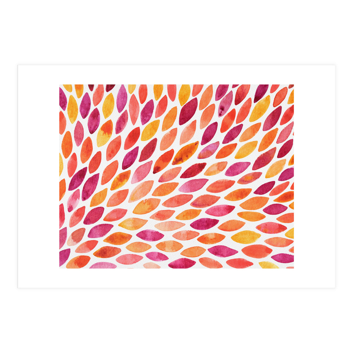 Autumn petal burst (Print Only)