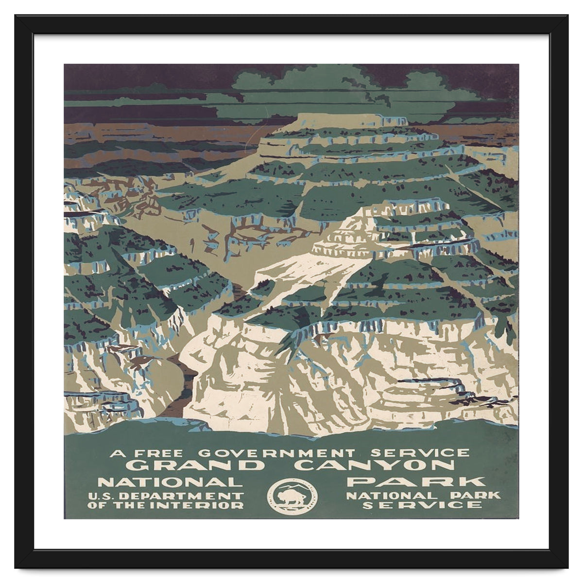 Grand Canyon Vintage Poster