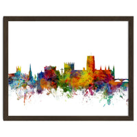 Durham England Skyline Cityscape