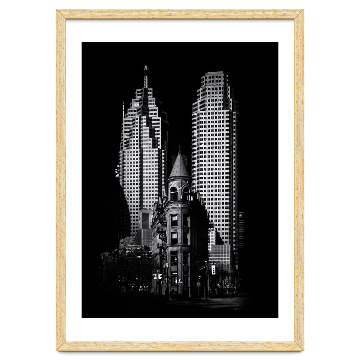 Gooderham Flatiron Building And Toronto Downtown No 2