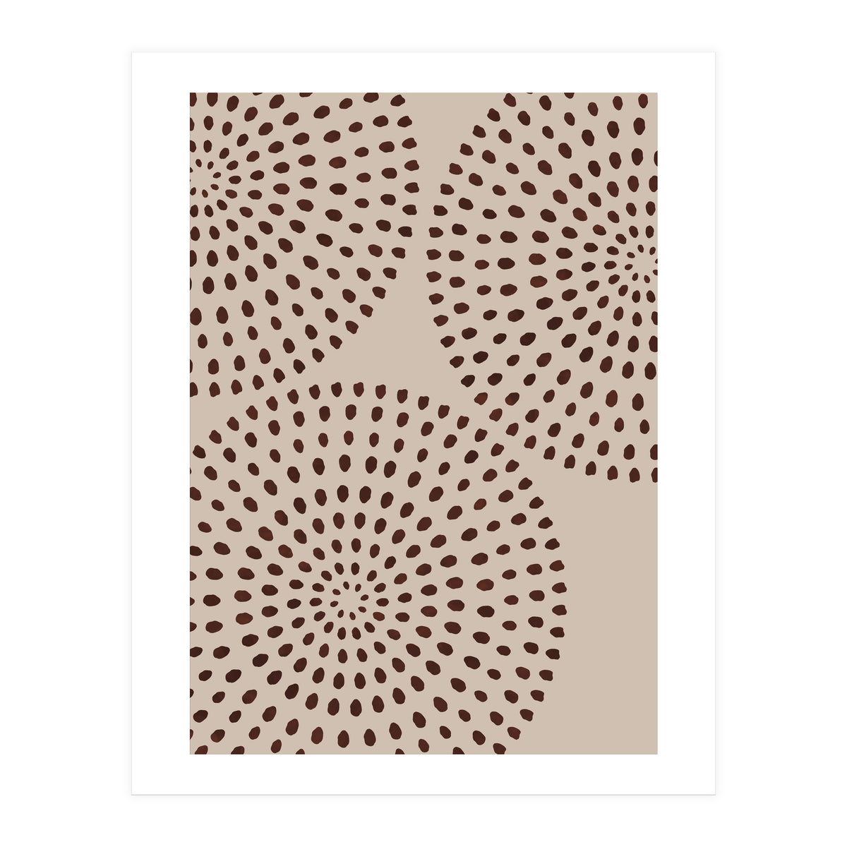 Boho Mid Century Dots (Print Only)