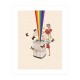 Rainbow Washing Machine (Print Only) thumbnail