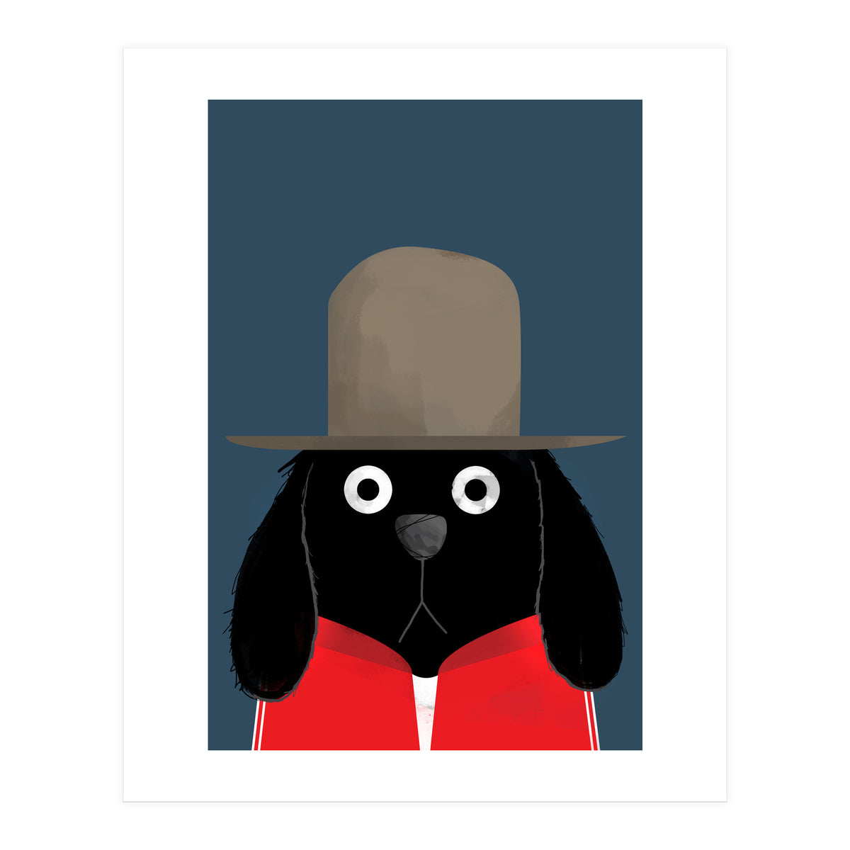 Doozal Dog Pharrell (Print Only)