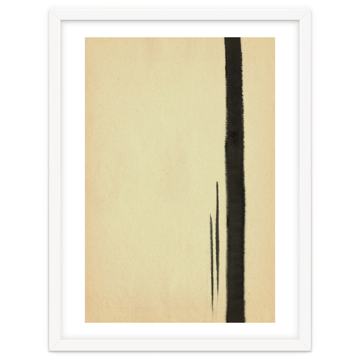 Minimalist black stripe