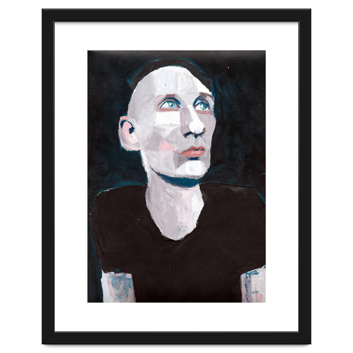 Untitled #029 - Man in black t-shirt