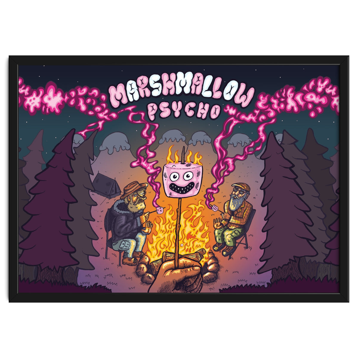 Marshmallow Psycho 12.3% ABV Bourbon Barrel Aged Marshmallow Stout