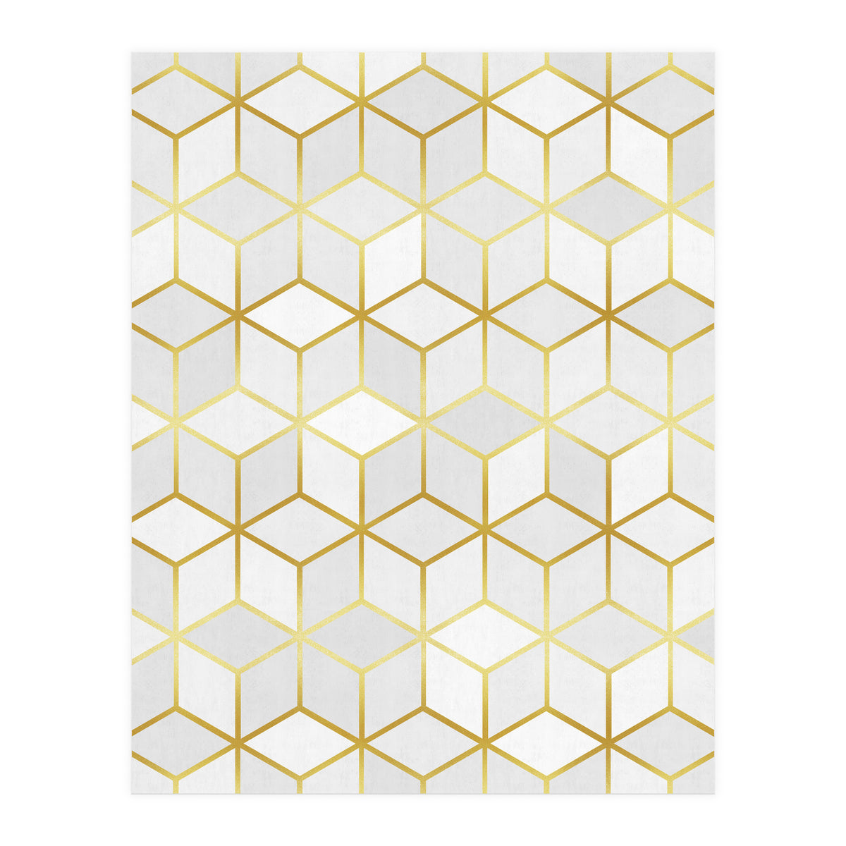 Colorful and golden pattern V (Print Only)