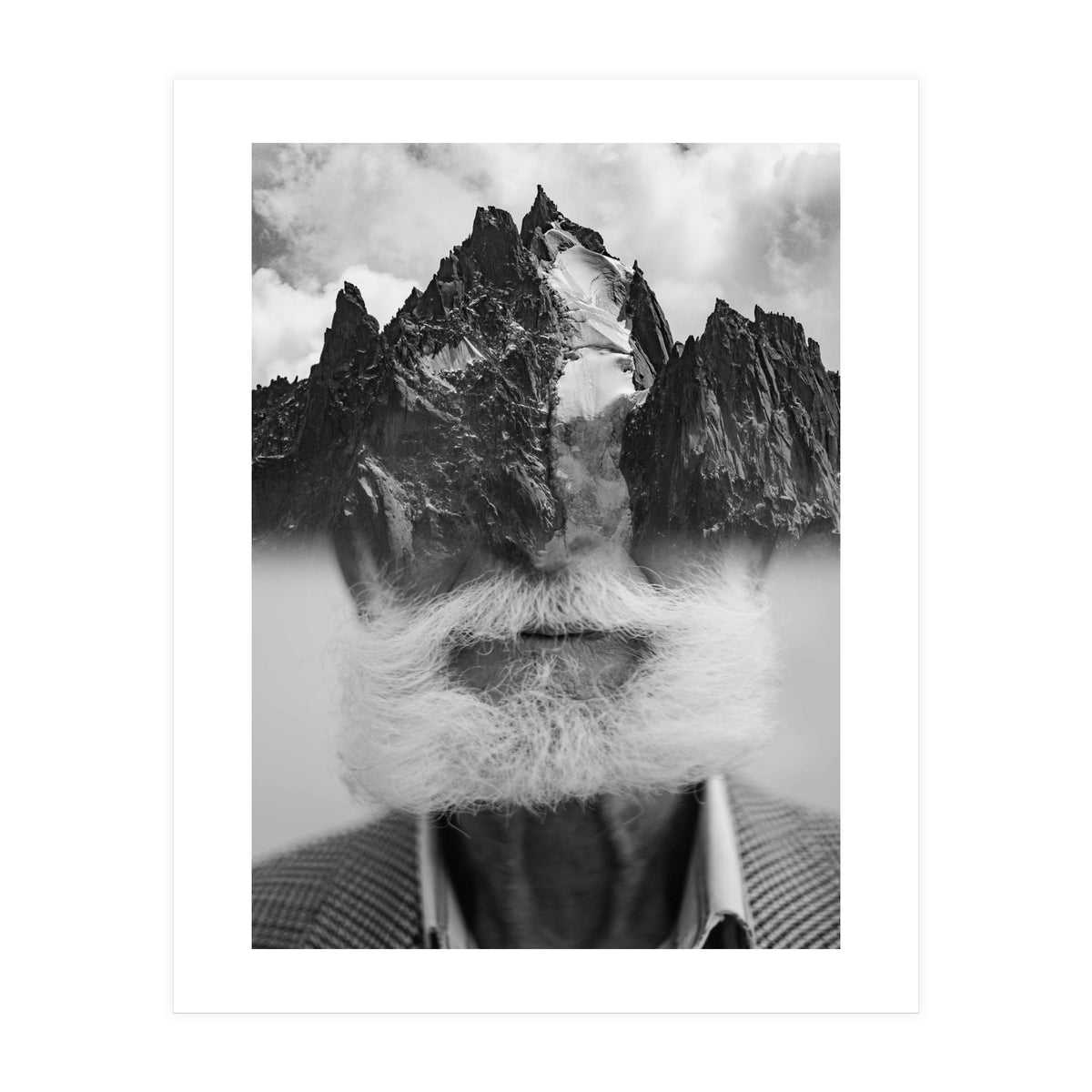 Der Mann Am Berg (Print Only)