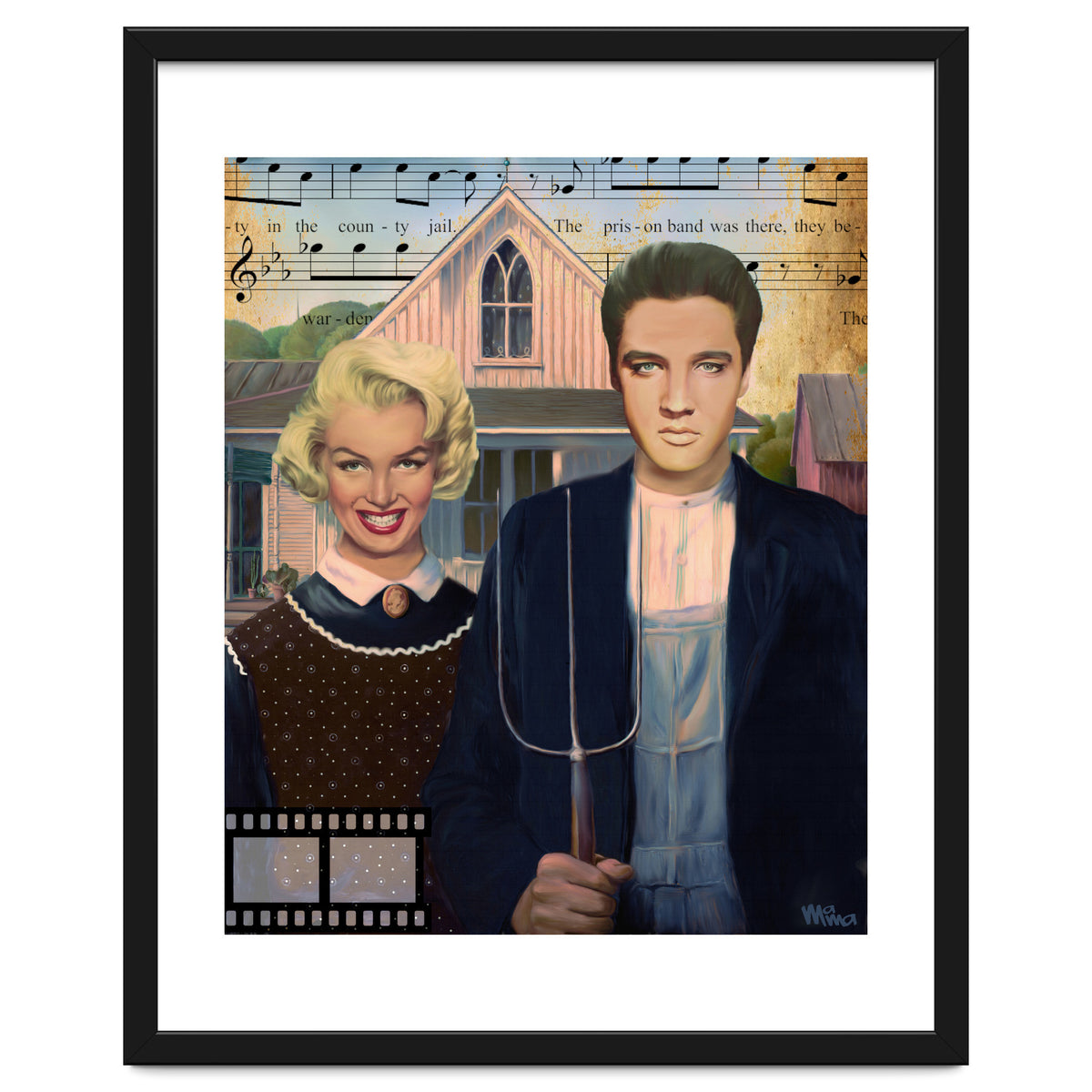 Tribute to Marilyn and Elvis