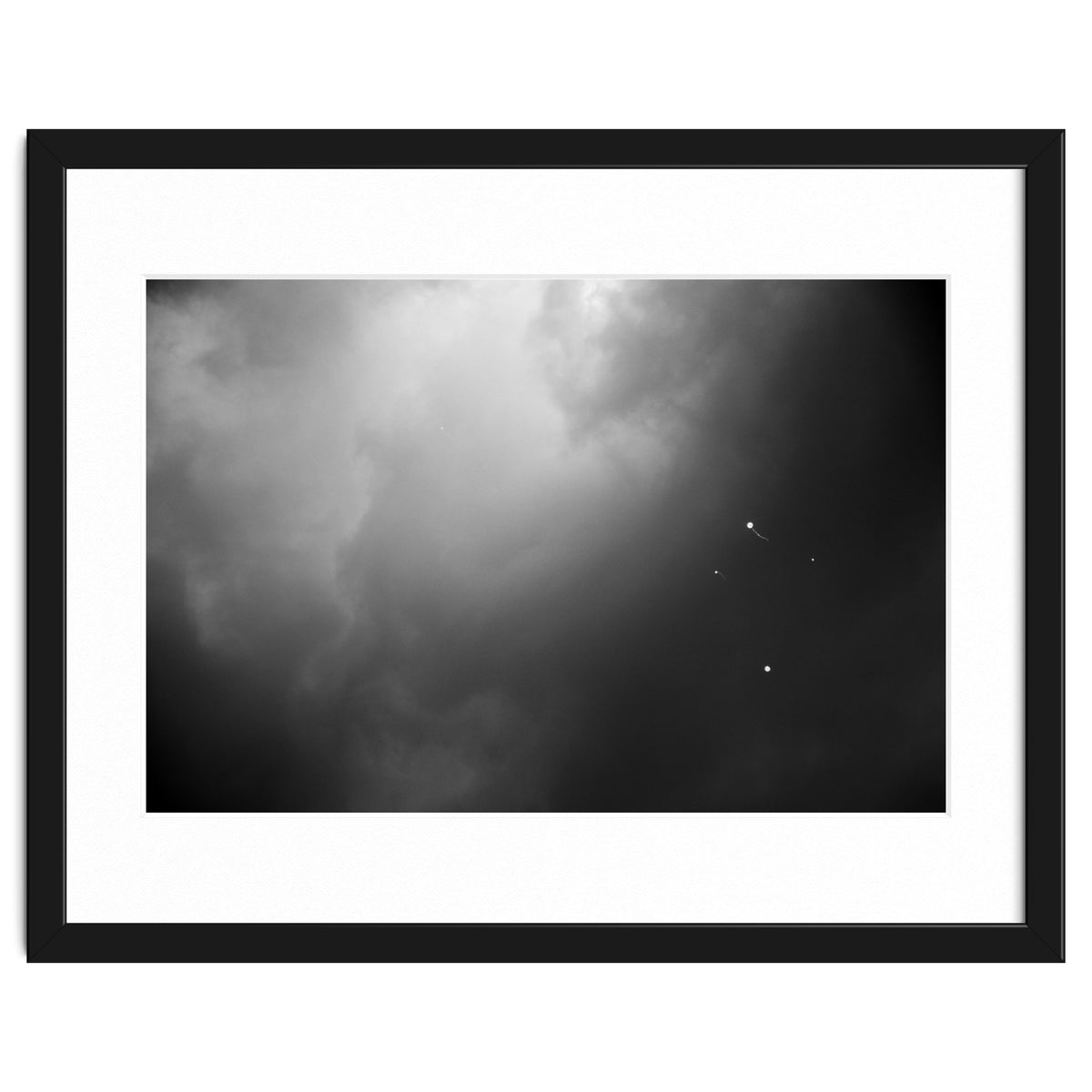 Four balloons and another one