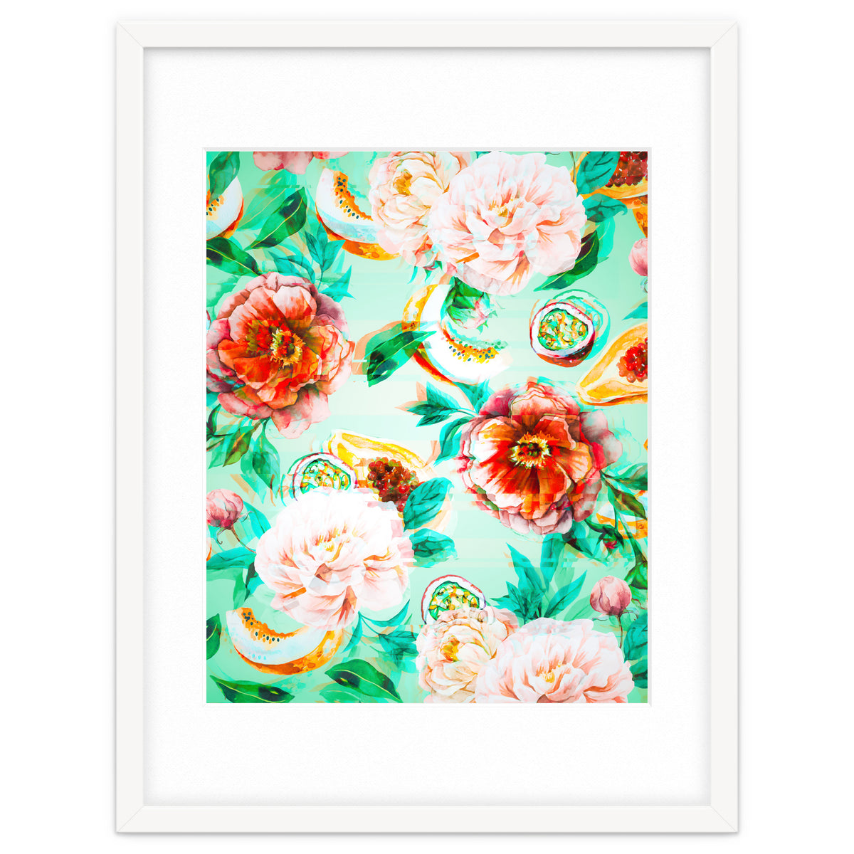 Tropical flowery fruit glitch