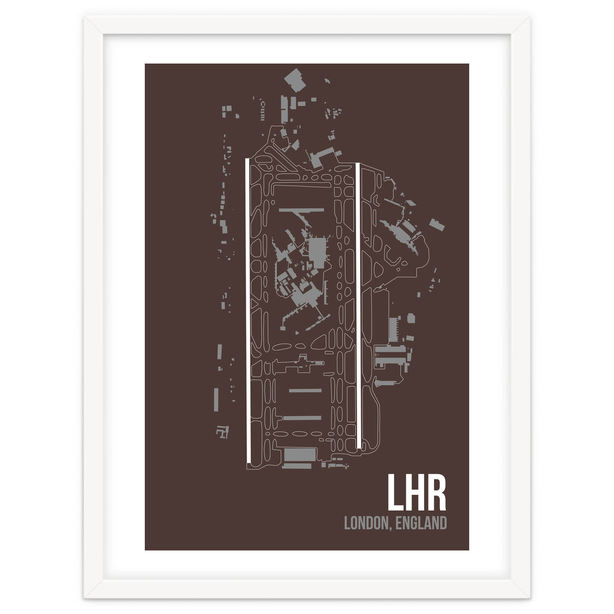 London Heathrow Airport Layout