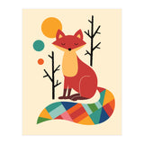 Rainbow Fox (Print Only) thumbnail