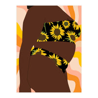 Groovy Sunflower Bikini (Print Only)