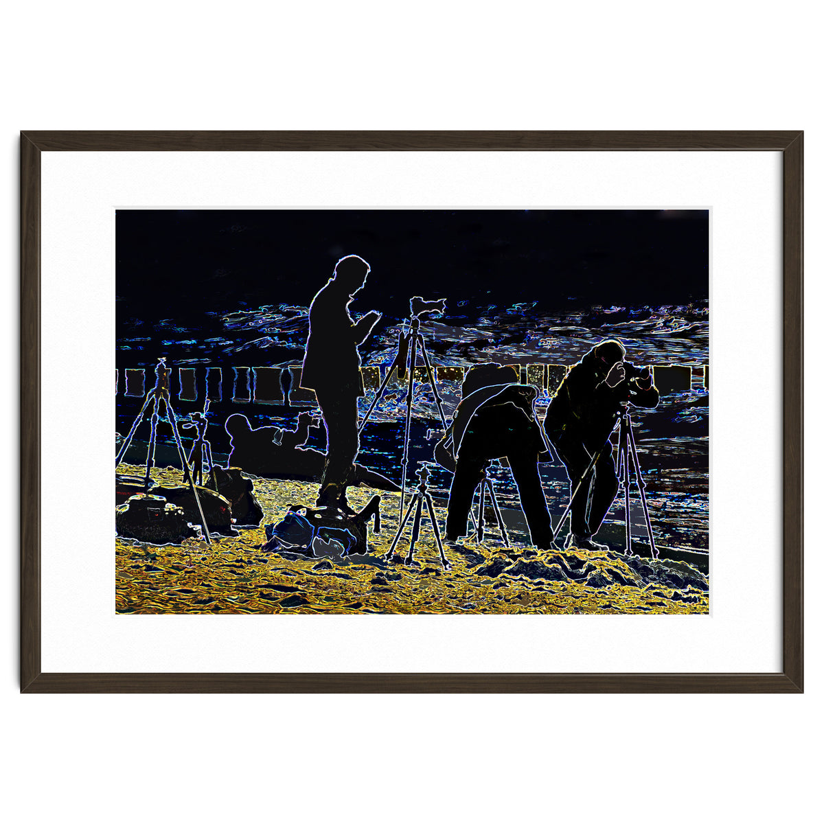 Photographers at the beach